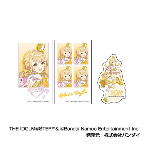 『学園アイドルマスター』メモリーカットステッカー IDphoto 3枚入り【BOX】